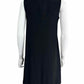 COS Black Gathered Dress Size XS