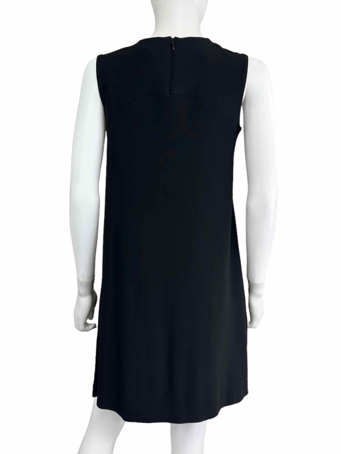 COS Black Gathered Dress Size XS