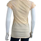 Johnny Was Peach 100% Cotto Embroidered Knit Top Size S