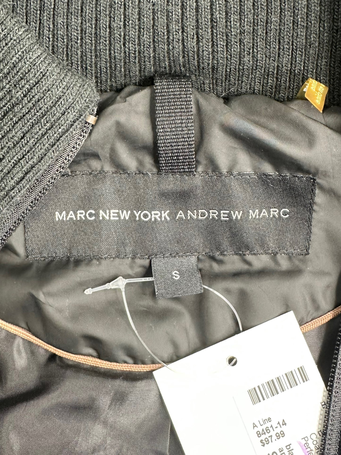 MARC NEW YORK Andrew Marc Black Puffer Down Coat Size S