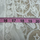 Papillon White Blouse Size M
