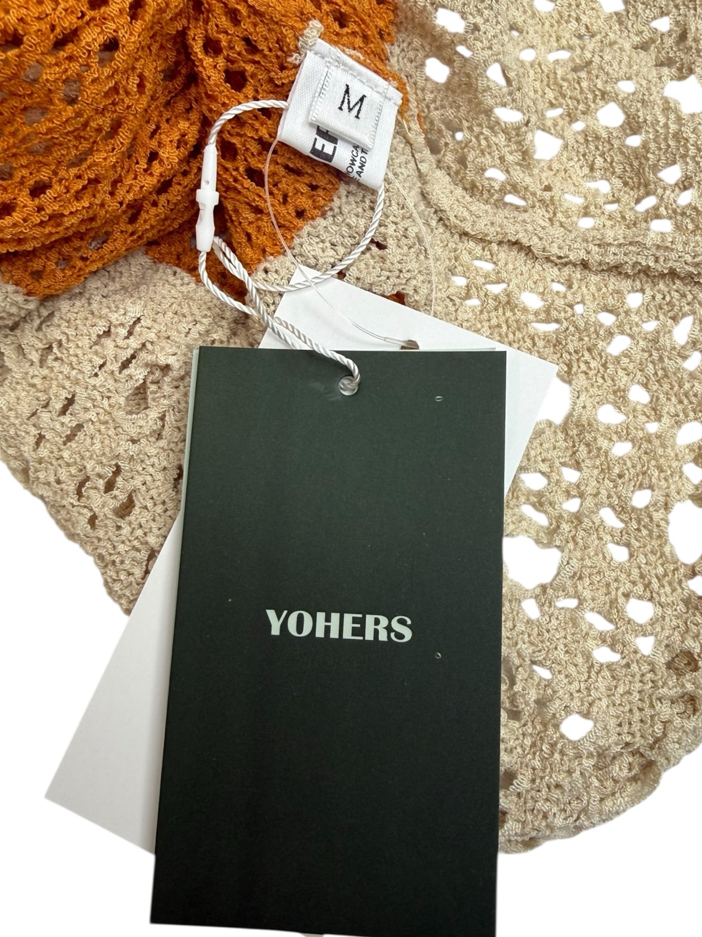 YOHERS NWT Textured Harmony Linen Blend Sweater Dress Size M
