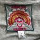 Johnny Was Gray 100% Cotton Long Sleeve Tee Size S