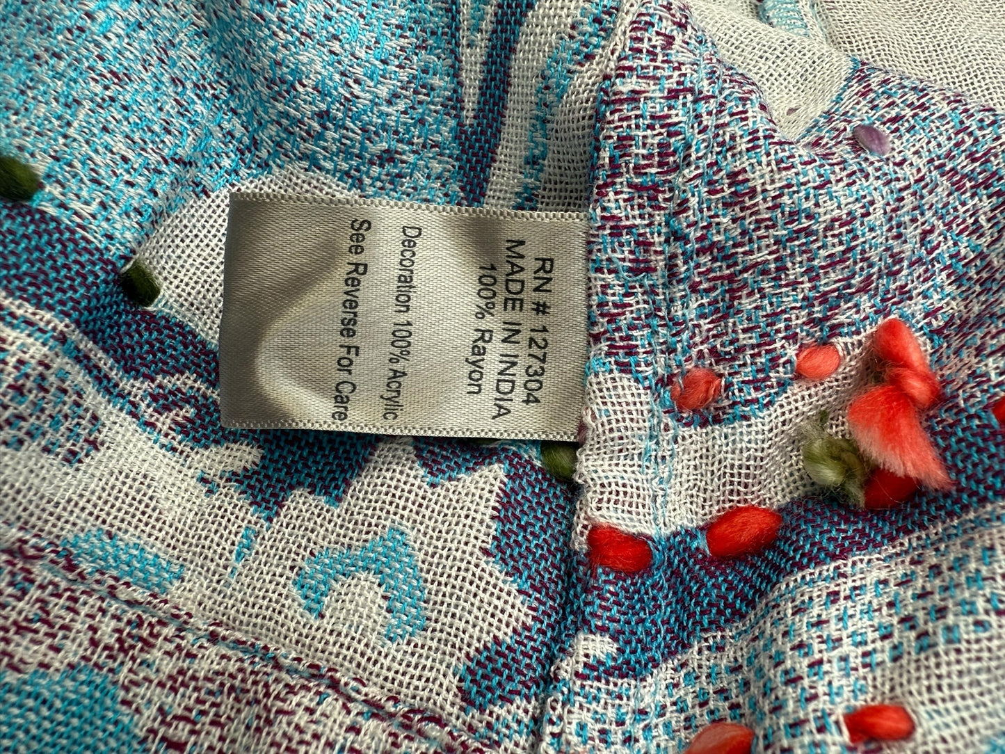 JOHN MARK NWT Jacquard Embroidered Jacket Size S