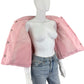 Bucketlist Pink Puffer Jacket Size S