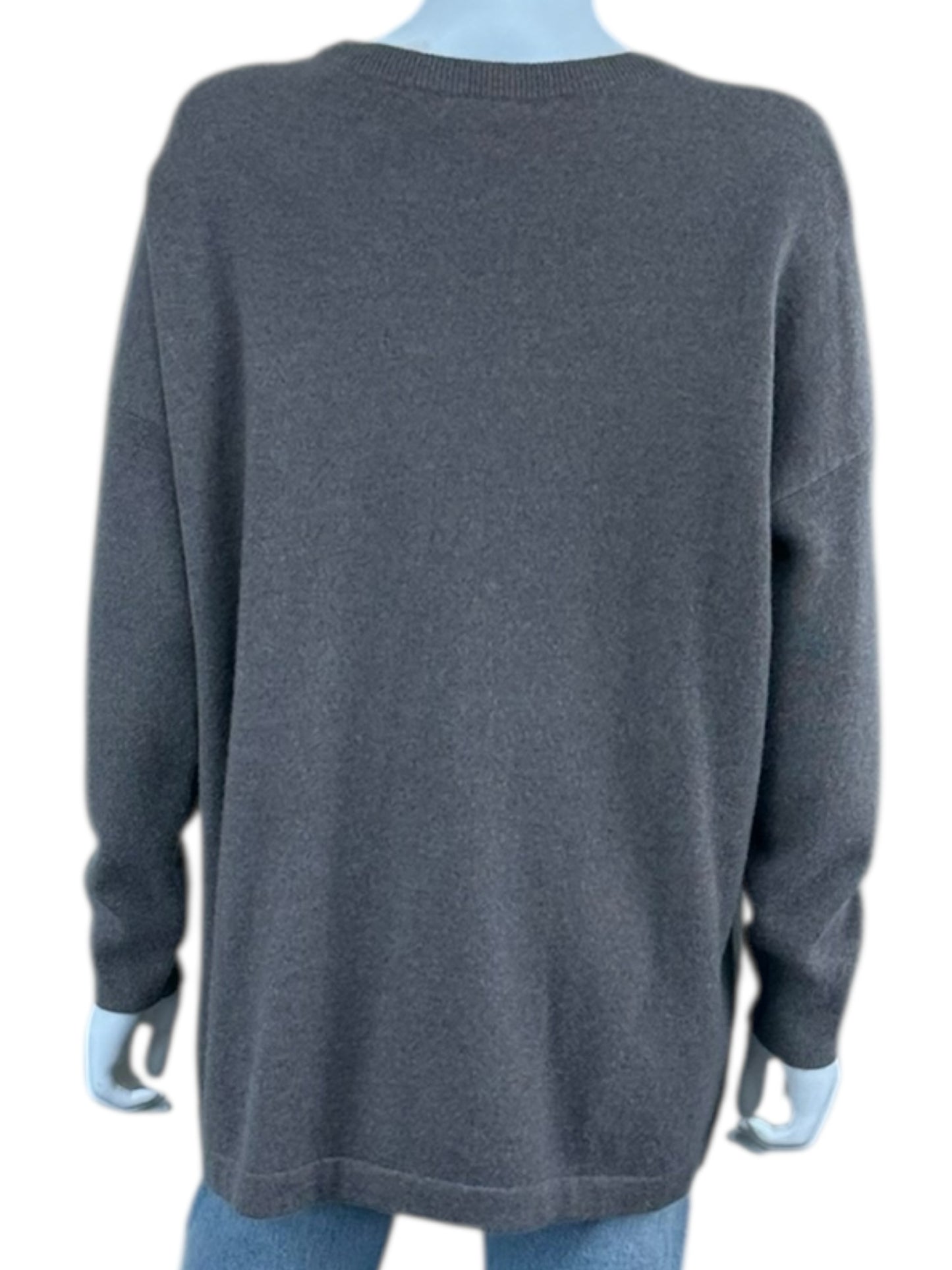 J. Jill Brown 100% Cashmere Sweater Size M