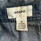 AGAPO NWT Vintage Floral Embroidered Overalls Size M