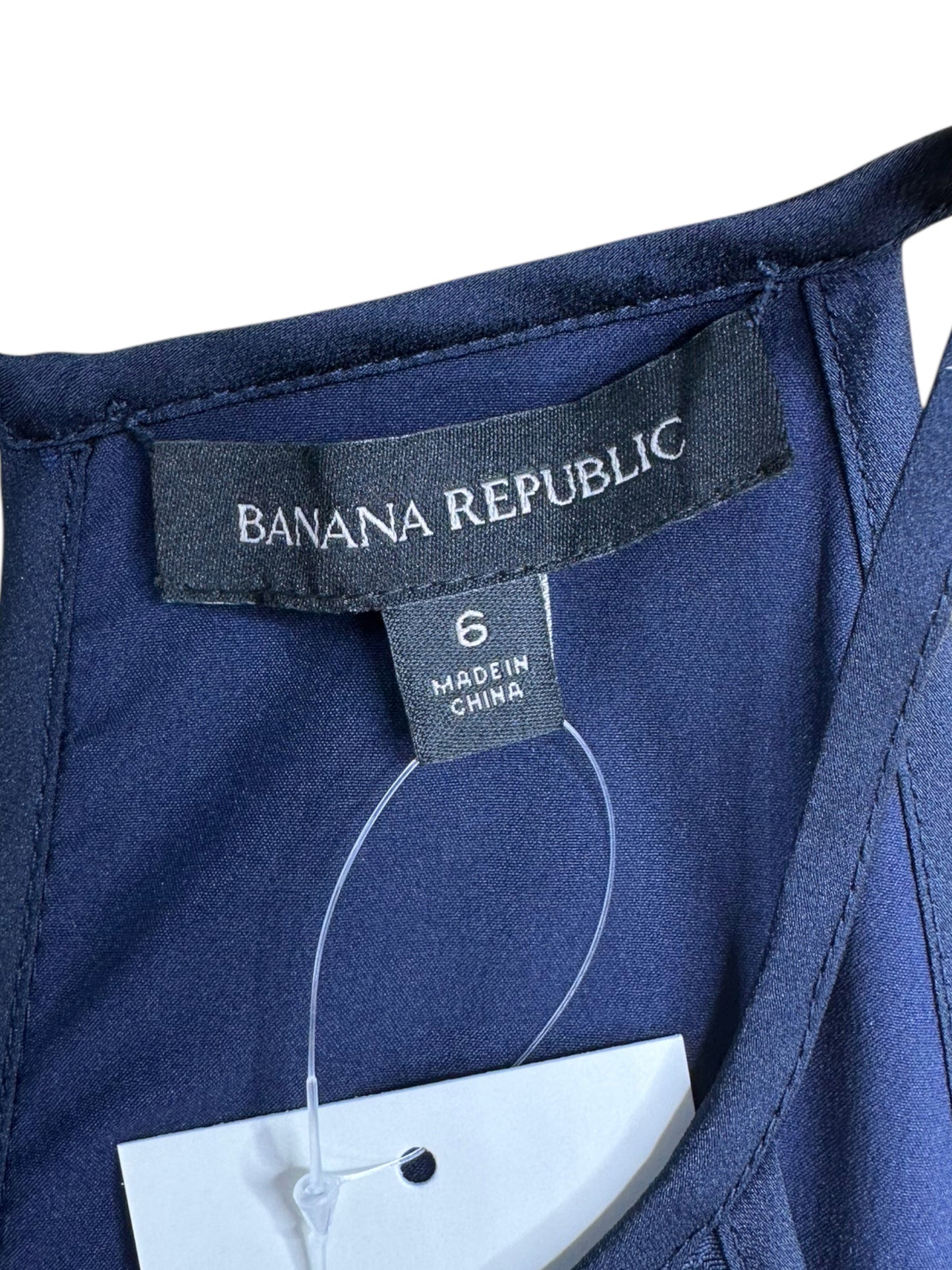 BANANA REPUBLIC Navy Blue Halter Dress Size 6