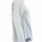 LAFAYETTE 148 NEW YORK White Pinstripe Button Down Size S