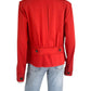 cabi The Little Red Knit Jacket Size 14