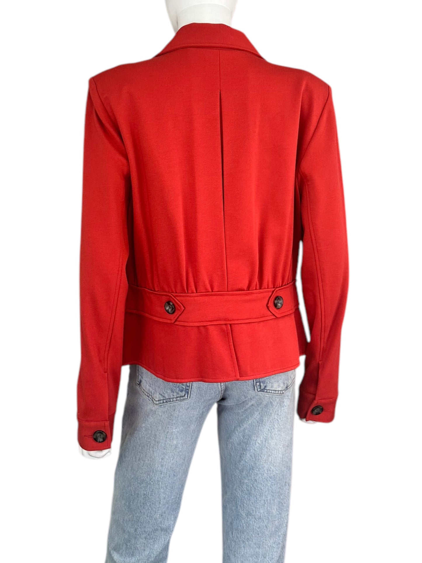 cabi The Little Red Knit Jacket Size 14