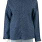 EILEEN FISHER Blue 100% Wool Jacket Size S