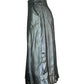 EQUIPMENT Metallic Silver Pleated Culottes Size S