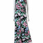 Tommy Bahama Black Tropical Print Jumpsuit Size S