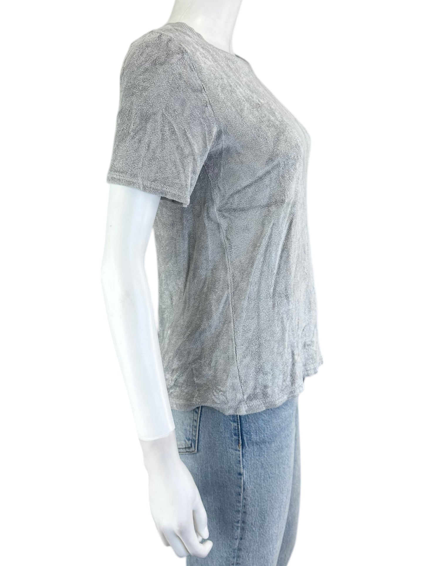 Michael Stars Gray Terrycloth Top Size xsp