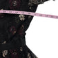Slate and Willow Black Floral Lace Cocktail Dress Size 8