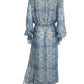 Iris Setlakwe Blue and White Flowy Sundress Size 8