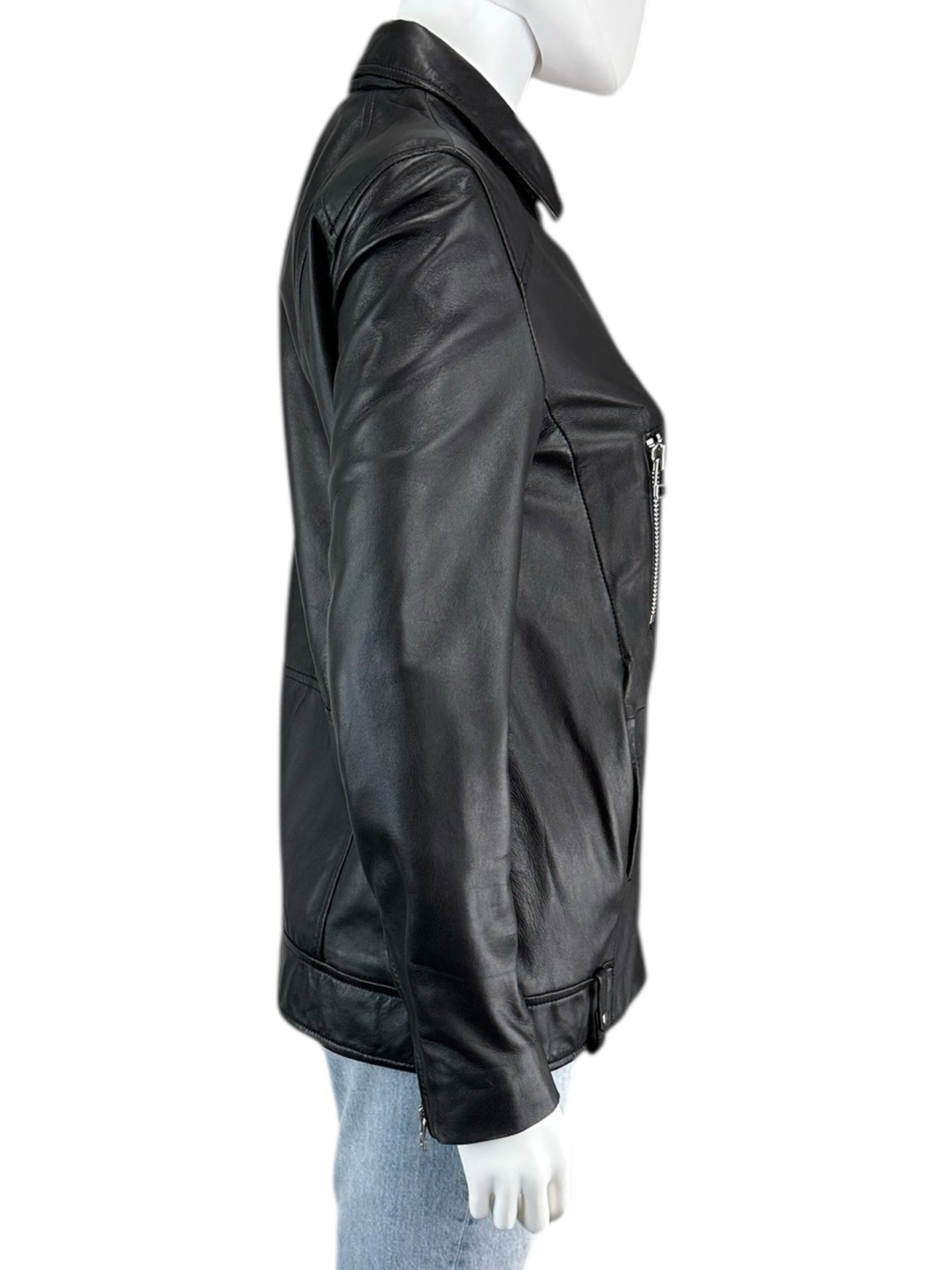 mango Size XS Jacket - Leather