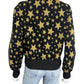 PALM ANGELS Black Star Bomber Jacket Size S