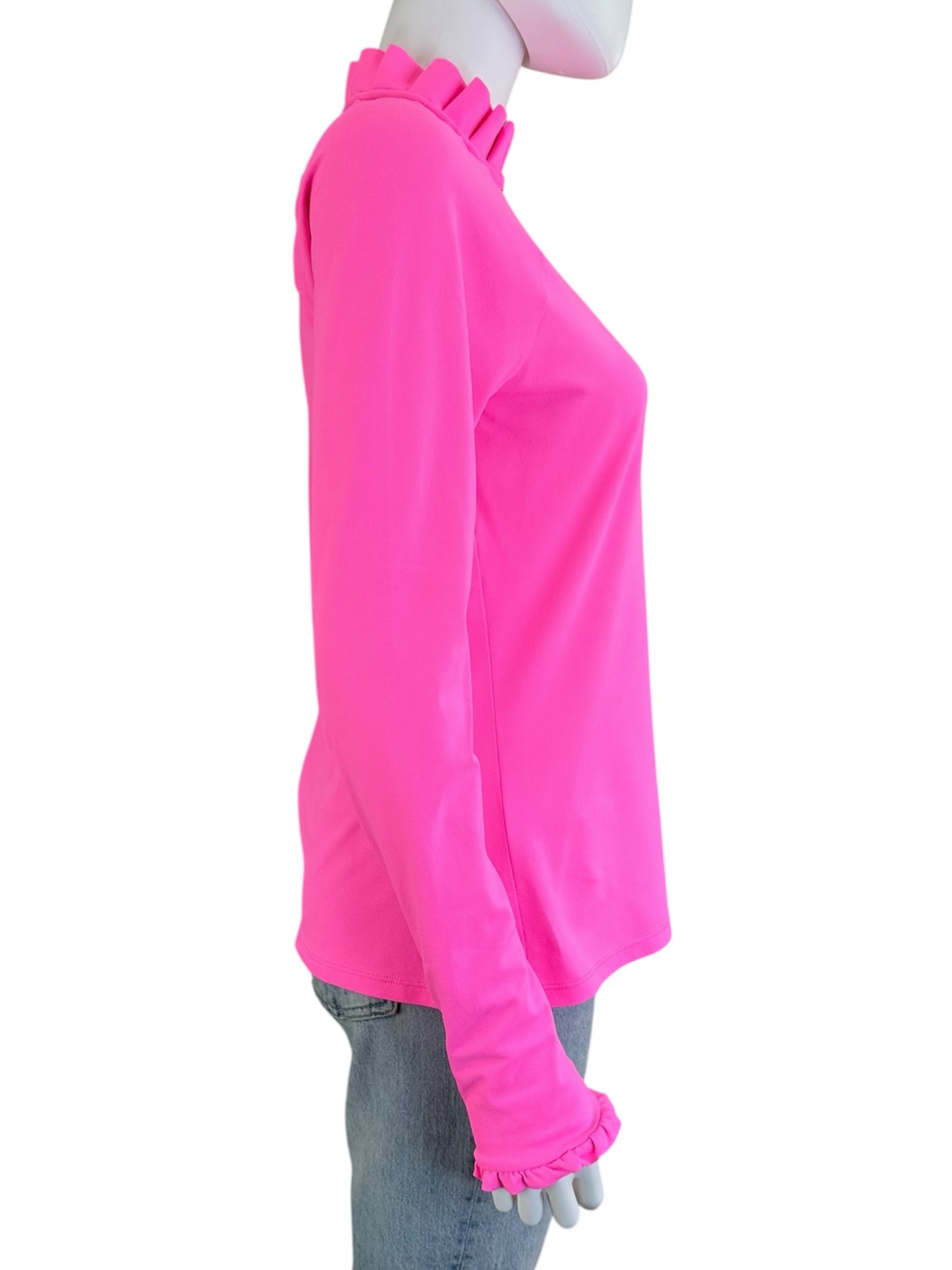 Lilly Pulitzer Hot Pink Long Sleeve Size M