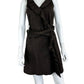 MILLY of New York Brown Ruffle Mini Dress Size 6