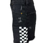 Aviator Nation NWT Black Hi Rise Skater Cutoff Shorts Size 25
