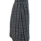 J. Crew Black Navy White and Cream Skirt Size 14
