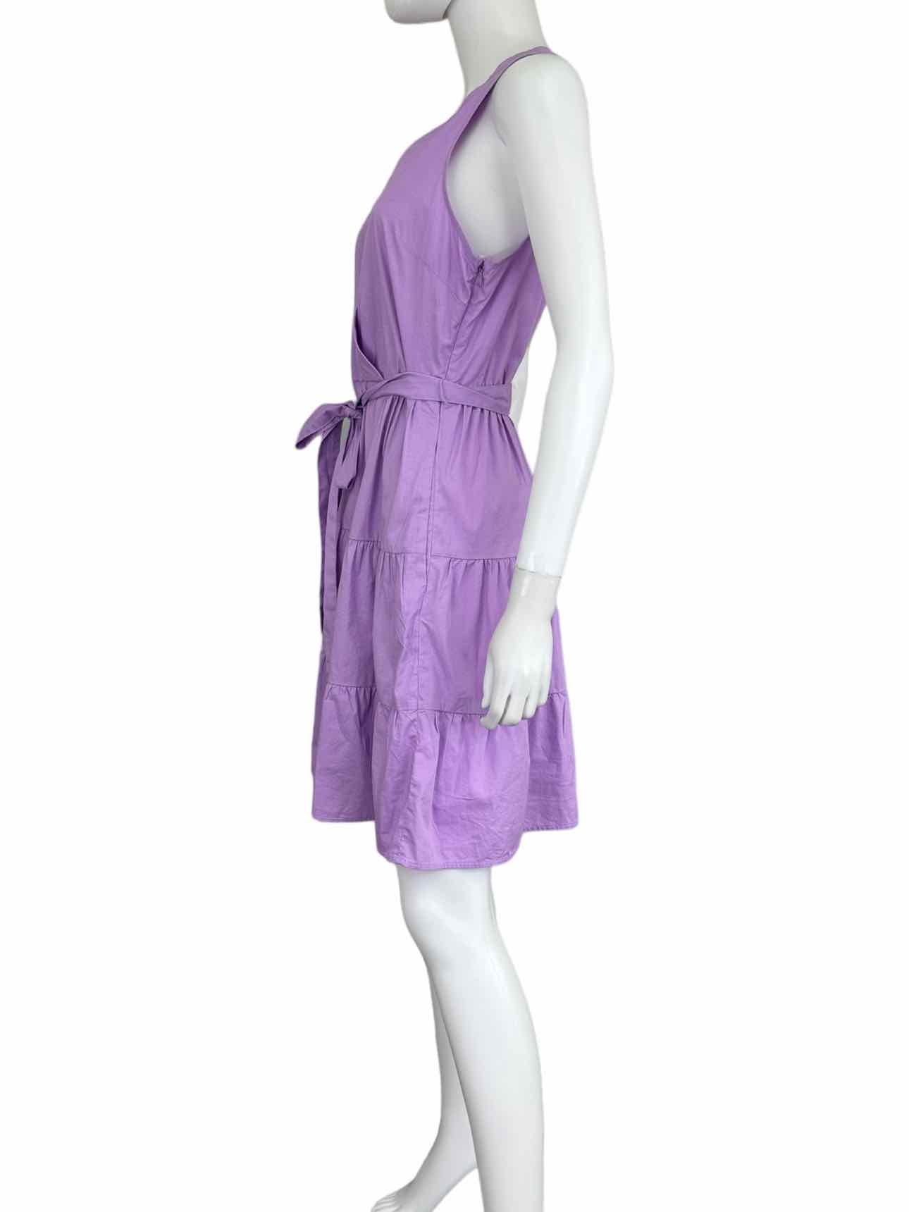 J. Crew Purple Mini Dress Size 8