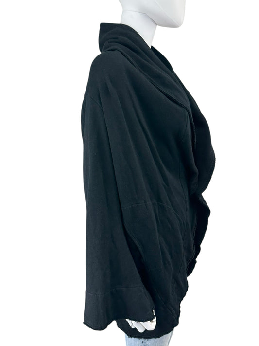 bryn walker Black Bamboo Organic Cotton Jacket Size S