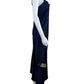 House of Harlow 1960 Navy Satin Slip Dress Size M