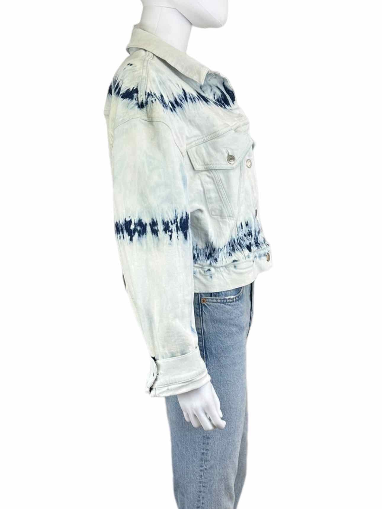 Stella McCartney Acid Wash Denim Jacket Size 10