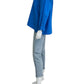 Flax Blue Knit Top Size L