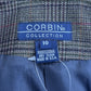 Corbin Collection Grey Plaid  Blazer Size 10