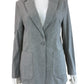 BANANA REPUBLIC Grey Pinstripe Blazer Size 6