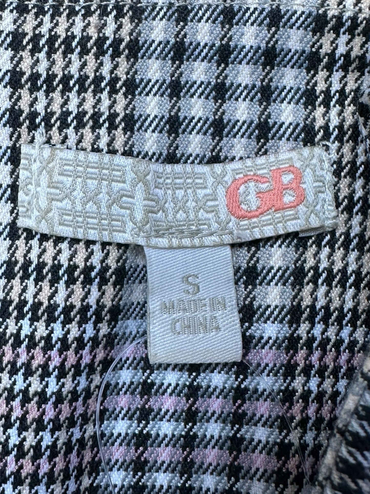 GB Black Yellow and Pink Casual Dress Size S