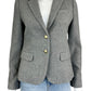 J. Crew Wool Blend Gray Blazer Size 4