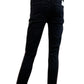 MOTHER Black High Waisted Looker Ankle Fray "Guilty Glitter Racer" Jeans Size 29