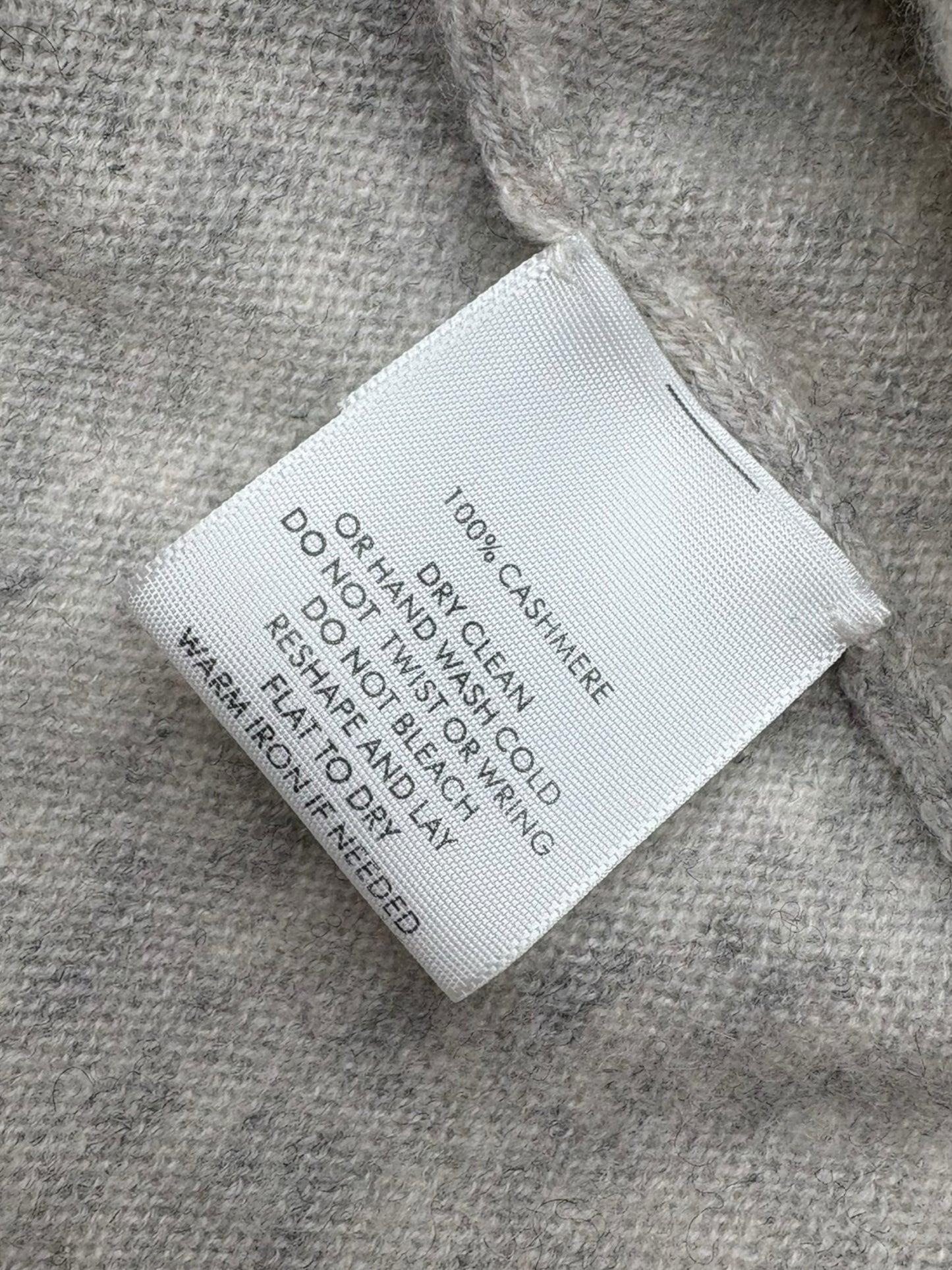 WHITE + WARREN Gray 100% Cashmere Sweater Size XS