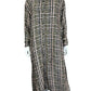 Sadie & Sage NWT Houndstooth Print Shirt Dress Size L