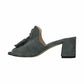 KARL LAGERFELD Gray Suede HOLLY Pump Size 6