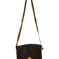 louis vuitton Brown Designer Handbag