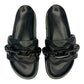 Louis Vuitton Black Sunset Flat Comfort Mule Size 37.5