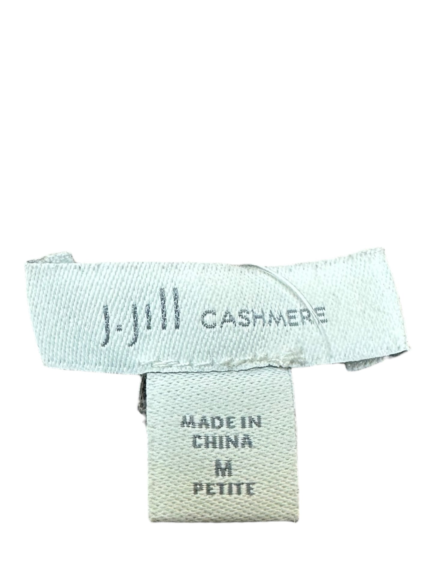 J. Jill Brown 100% Cashmere Sweater Size M