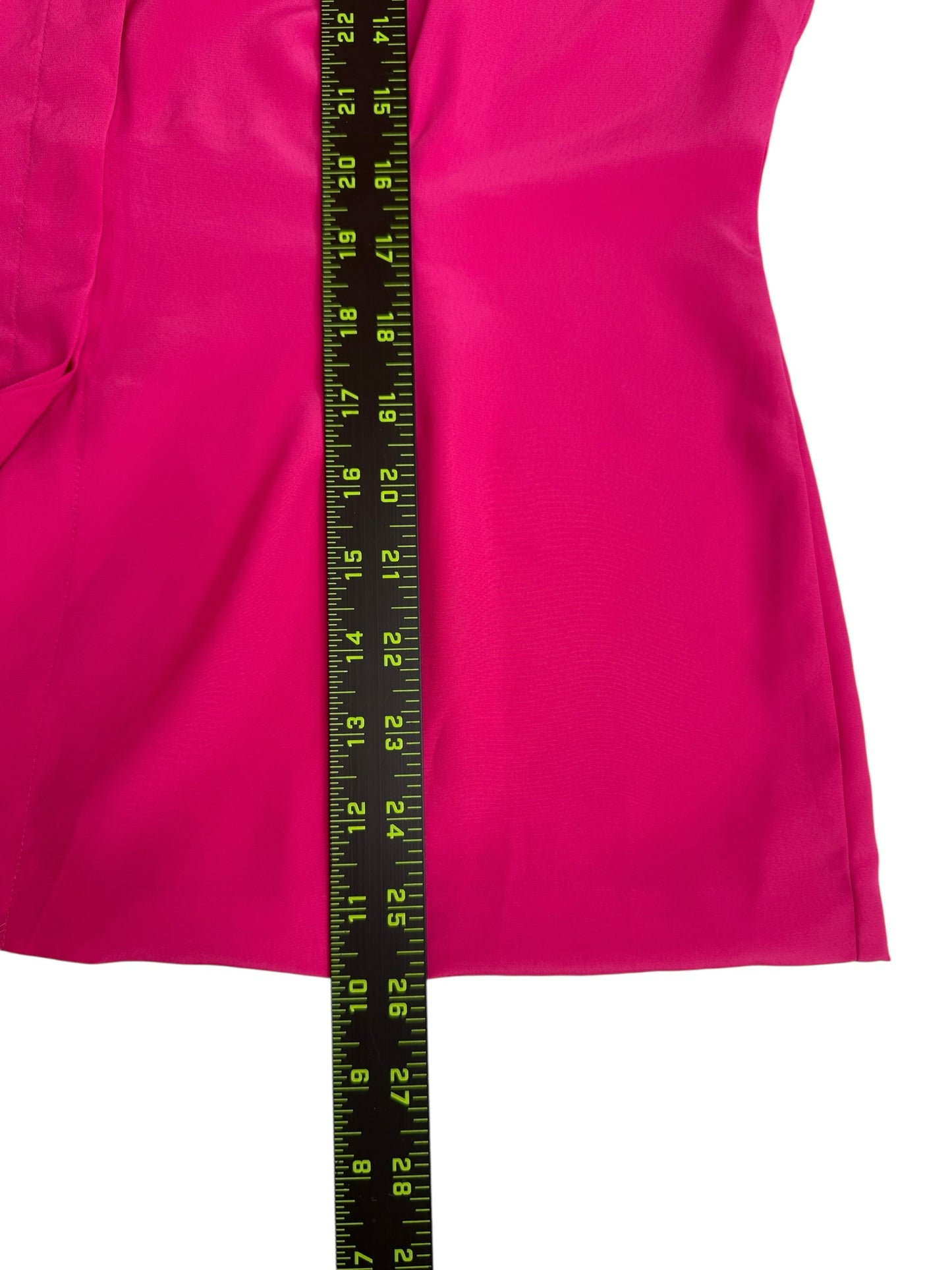 Christian Dior Hot Pink Button-Down Shirt Size 6