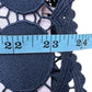 Kate Spade Navy Eyelet Pencil Skirt Size 4