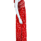 Free People Red Flowy Jumpsuit Size S