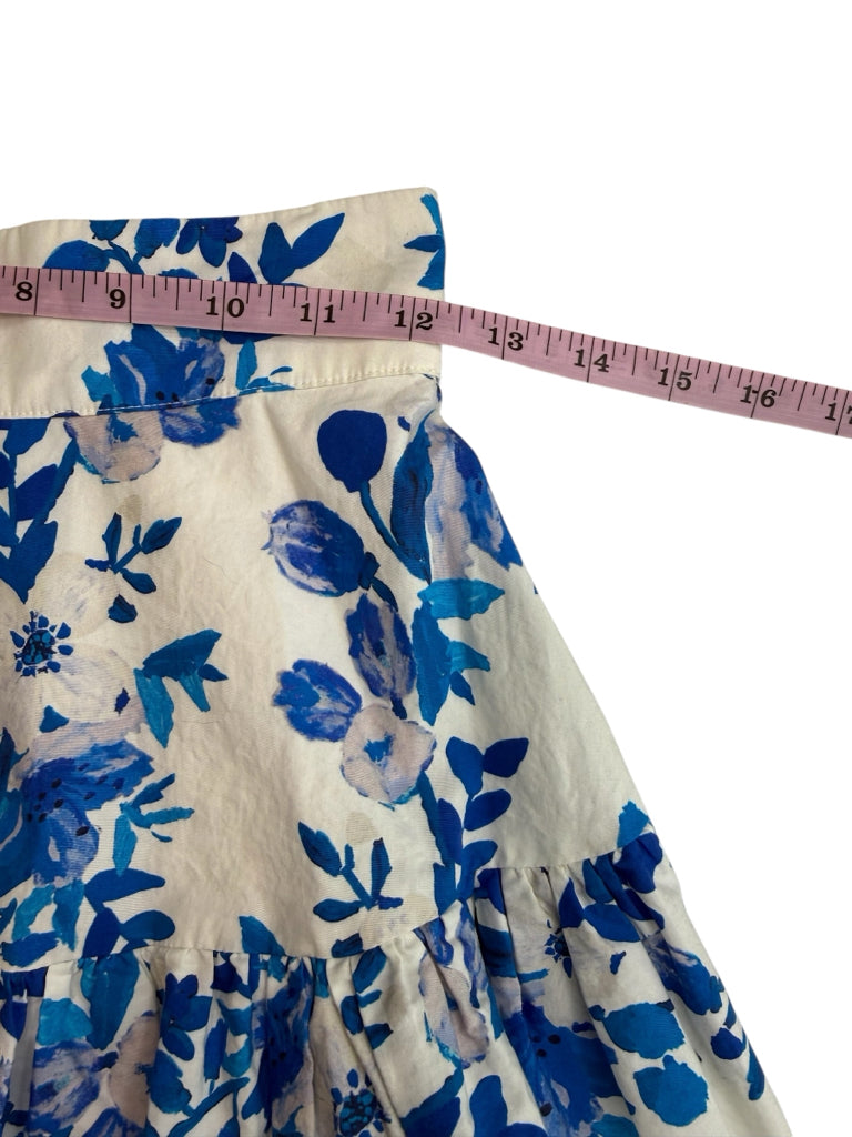 ALIVIA Blue Floral Lynn Top and Anessa Skort Size XS