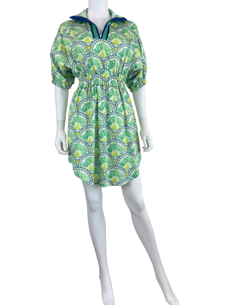 ELLIATT Peach Livia Trapeze Floral Mini Dress Size XS