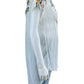 Johnny Was White Embroidered Tunic Top Size S