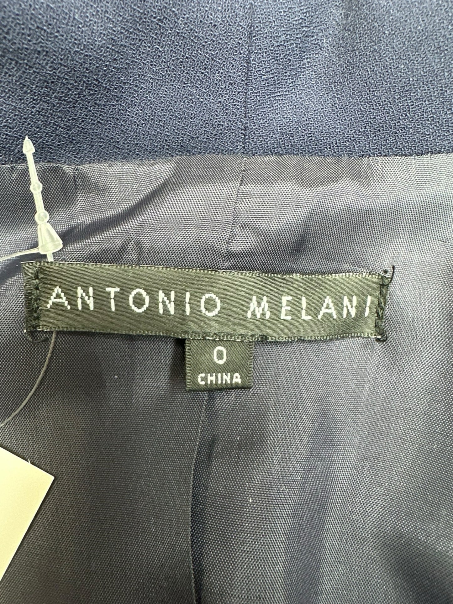 ANTONIO MELANI Navy Blue Blazer Size 0